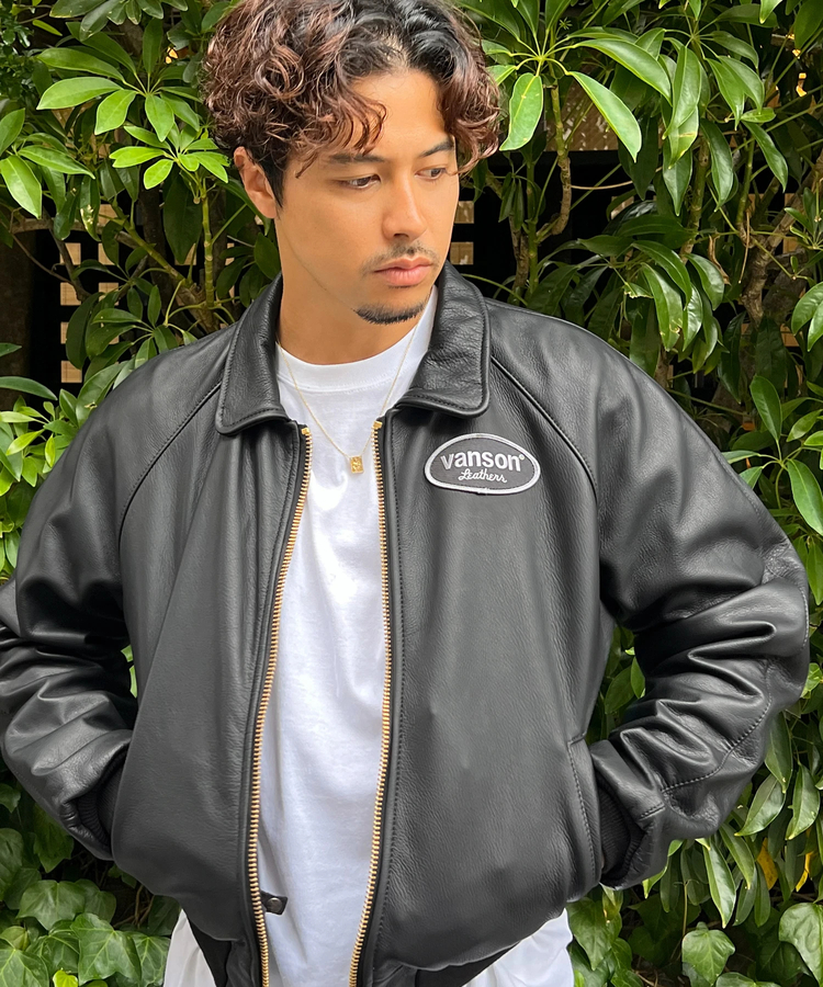 JACKROSE(ジャックローズ) |【VANSON×JACKROSE】TJC ONE STAR LEATHER JACKET(MENS)