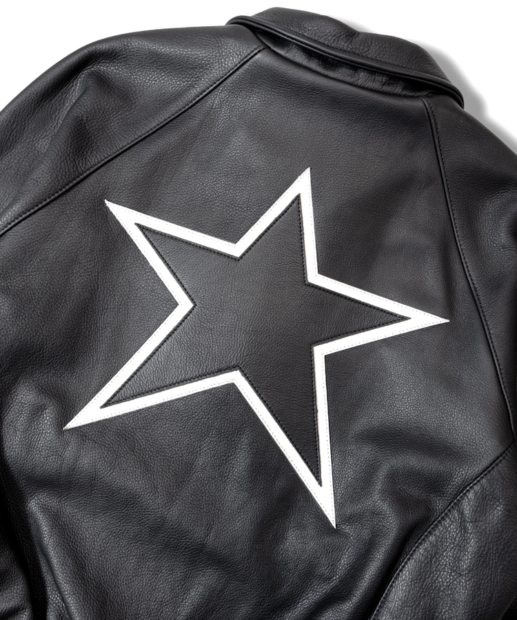 JACKROSE(ジャックローズ) |【VANSON×JACKROSE】TJC ONE STAR LEATHER JACKET(MENS)