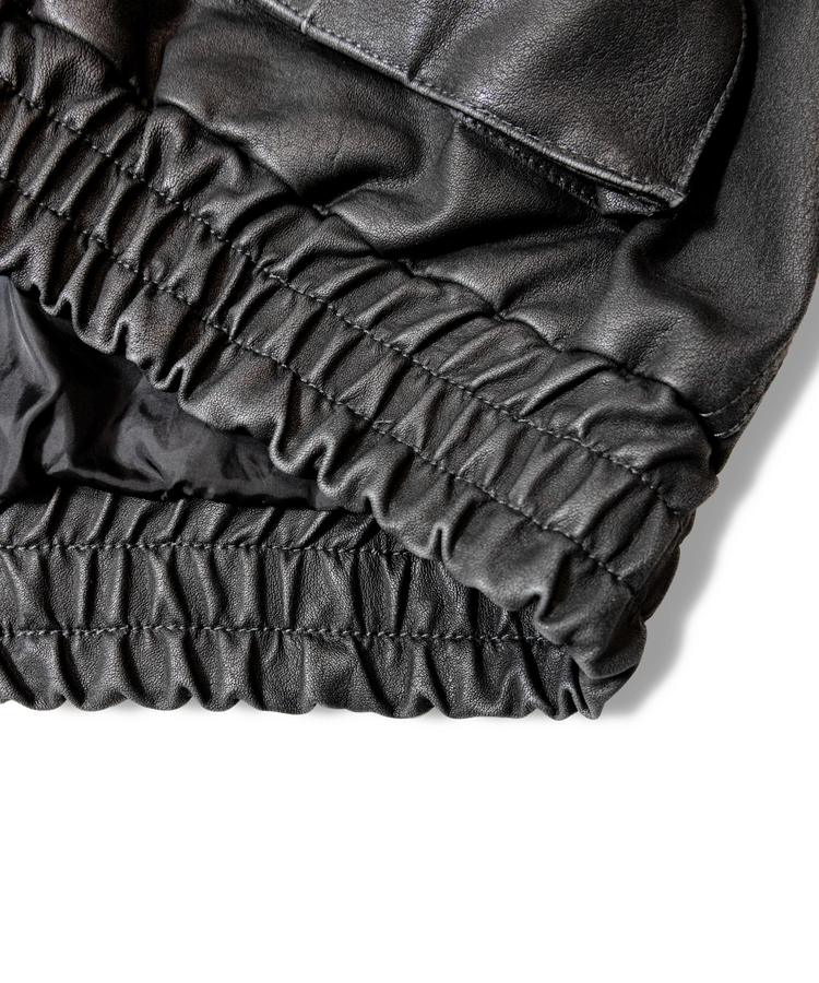 JACKROSE(ジャックローズ) |JE-ビンテージPU 衿ファー脱着フライトブルゾン(MENS)