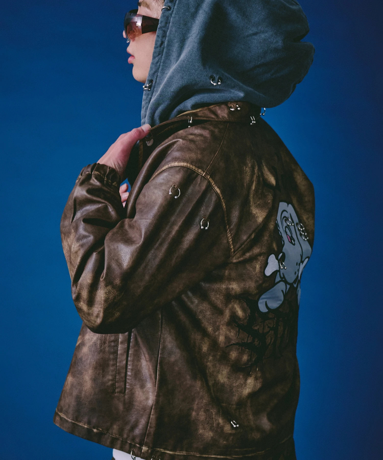 JACKROSE(ジャックローズ) |GALFY/ガルフィー バチバチピアスPUコーチ(MENS)