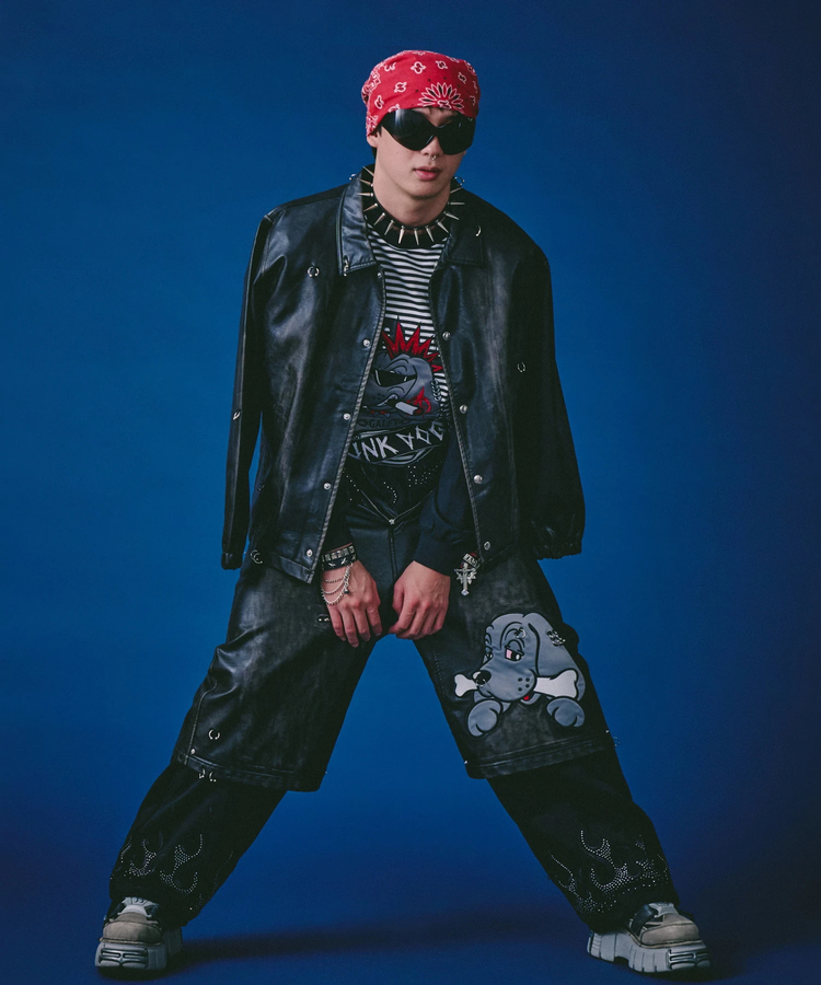 JACKROSE(ジャックローズ) |GALFY/ガルフィー バチバチピアスPUコーチ(MENS)