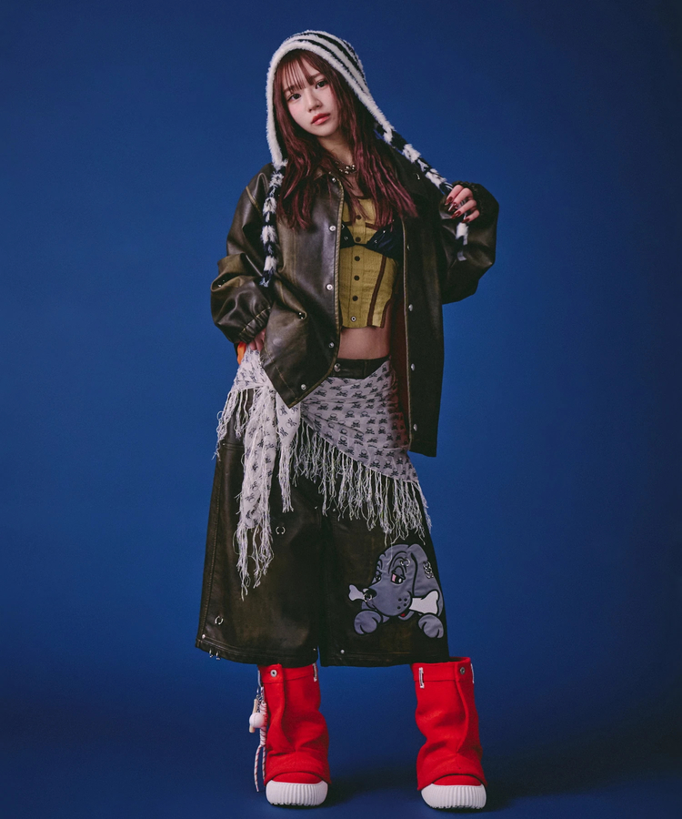 JACKROSE(ジャックローズ) |GALFY/ガルフィー バチバチピアスPUコーチ(MENS)