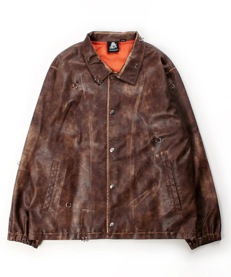 JACKROSE(ジャックローズ) |GALFY/ガルフィー バチバチピアスPUコーチ(MENS)