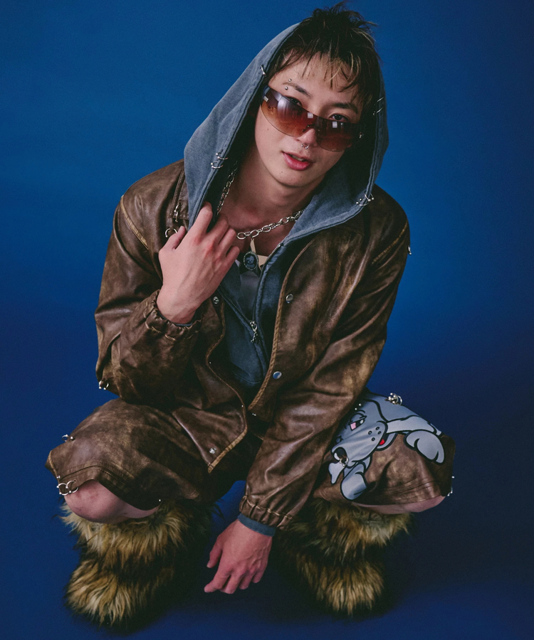 JACKROSE(ジャックローズ) |GALFY/ガルフィー バチバチピアスPUコーチ(MENS)