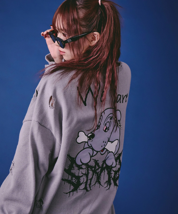 JACKROSE(ジャックローズ) |GALFY/ガルフィー バチバチピアスニット(MENS)