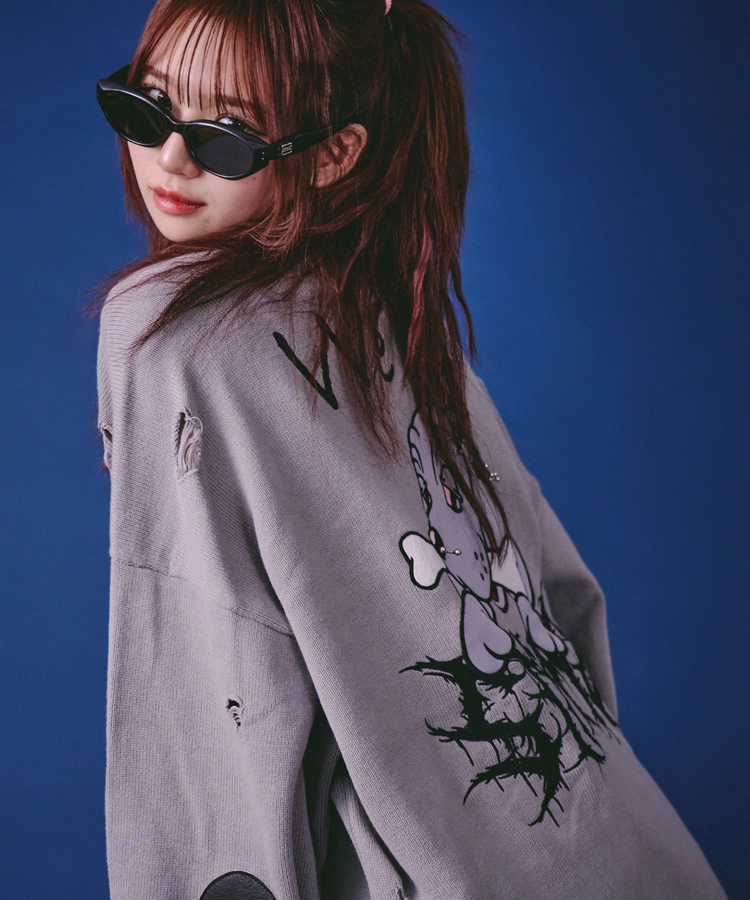 JACKROSE(ジャックローズ) |GALFY/ガルフィー バチバチピアスニット(MENS)