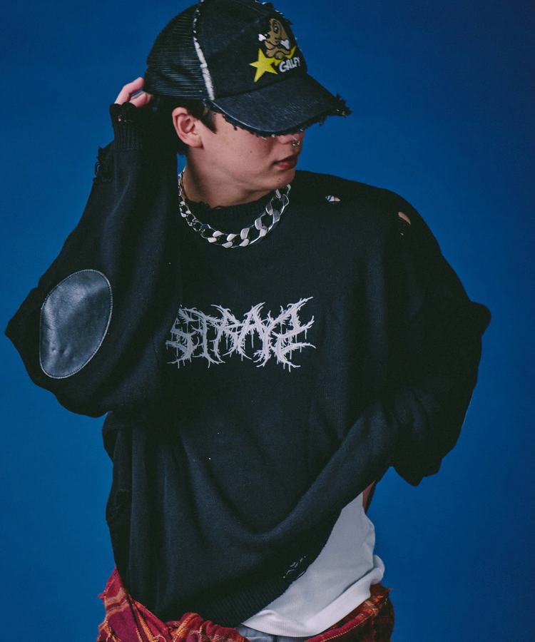 JACKROSE(ジャックローズ) |GALFY/ガルフィー バチバチピアスニット(MENS)