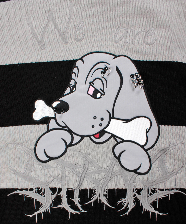 JACKROSE(ジャックローズ) |GALFY/ガルフィー バチバチピアスニット(MENS)