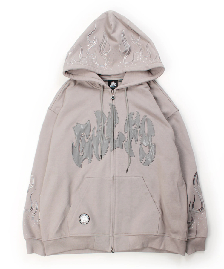 GALFY/ガルフィー ファイヤーピカピカZIPパーカー(MENS)｜ファッション