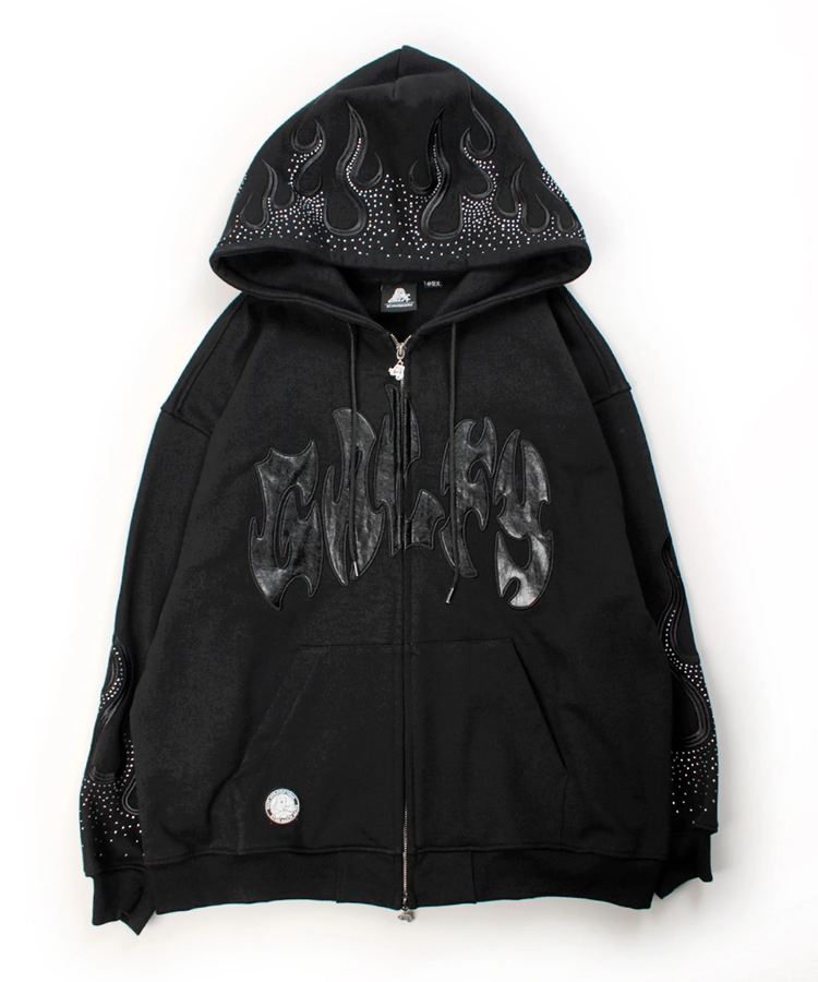 GALFY/ガルフィー ファイヤーピカピカZIPパーカー(MENS)｜ファッション