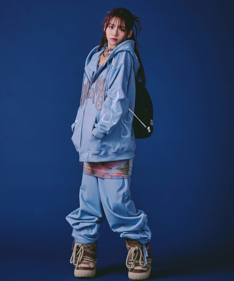 GALFY/ガルフィー ファイヤーピカピカZIPパーカー(MENS)｜ファッション