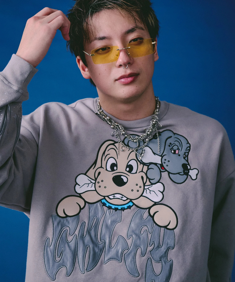 GALFY/ガルフィー ファイヤーピカピカスウェット(MENS)｜ファッション