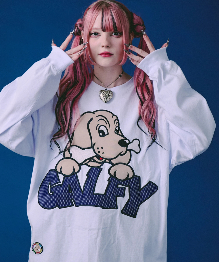 JACKROSE(ジャックローズ) |GALFY/ガルフィー ばーばの切り貼りリメイクロンTee(MENS)