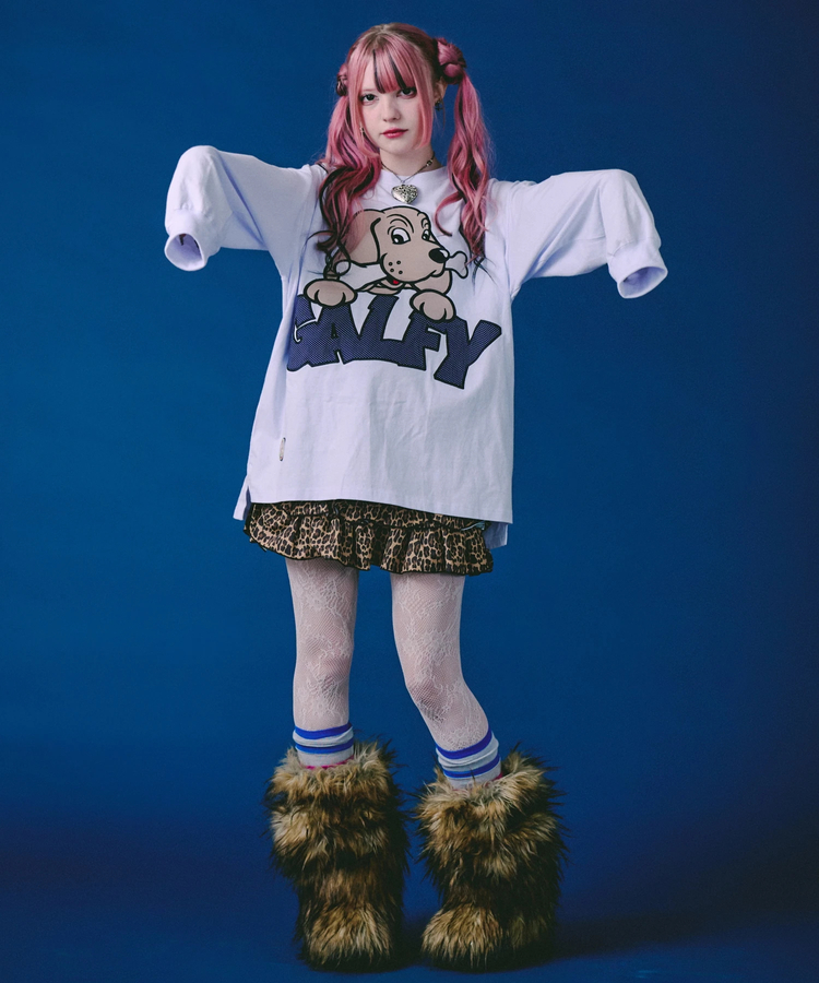 JACKROSE(ジャックローズ) |GALFY/ガルフィー ばーばの切り貼りリメイクロンTee(MENS)