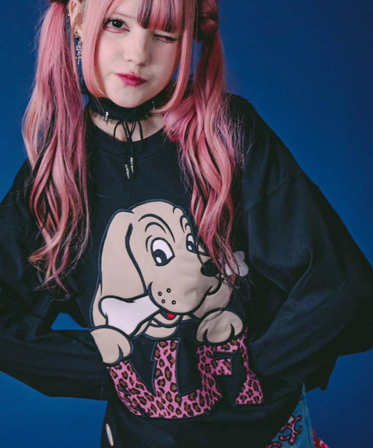 JACKROSE(ジャックローズ) |GALFY/ガルフィー ばーばの切り貼りリメイクロンTee(MENS)