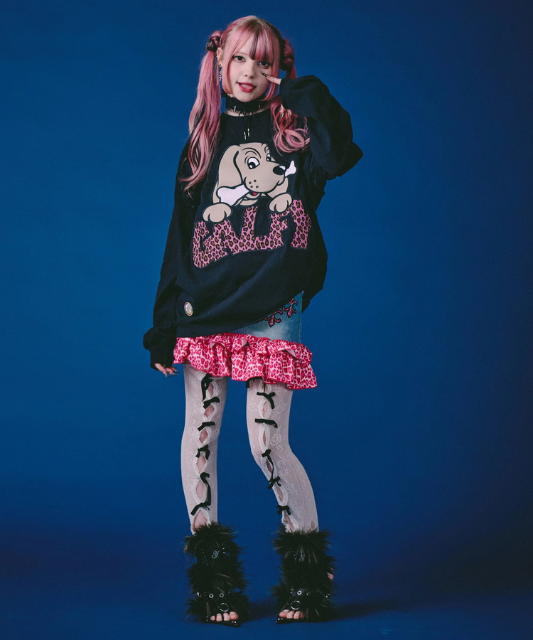 JACKROSE(ジャックローズ) |GALFY/ガルフィー ばーばの切り貼りリメイクロンTee(MENS)