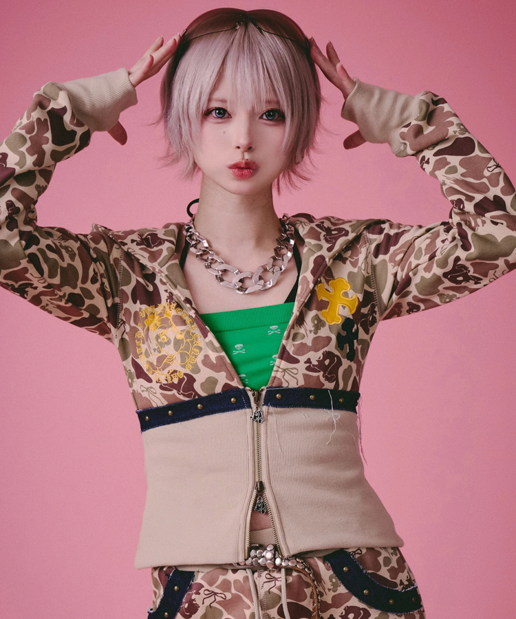 JACKROSE(ジャックローズ) |GALFY/ガルフィー 柄姐フーディー(WOMENS)