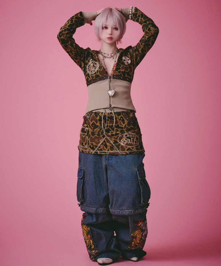 JACKROSE(ジャックローズ) |GALFY/ガルフィー 柄姐フーディー(WOMENS)