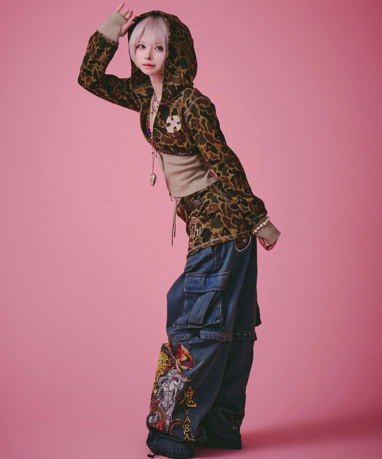 JACKROSE(ジャックローズ) |GALFY/ガルフィー 柄姐フーディー(WOMENS)