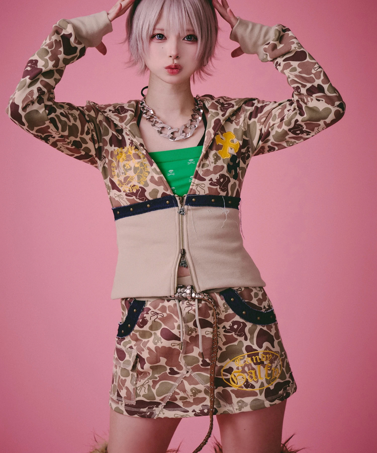 JACKROSE(ジャックローズ) |GALFY/ガルフィー 柄姐スカート(WOMENS)