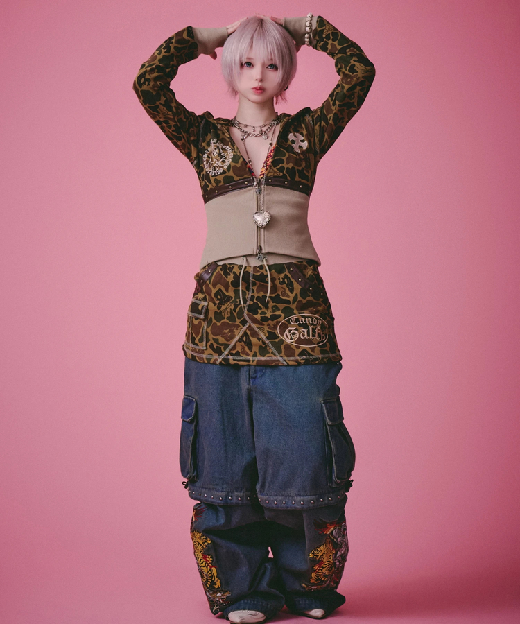 JACKROSE(ジャックローズ) |GALFY/ガルフィー 柄姐スカート(WOMENS)