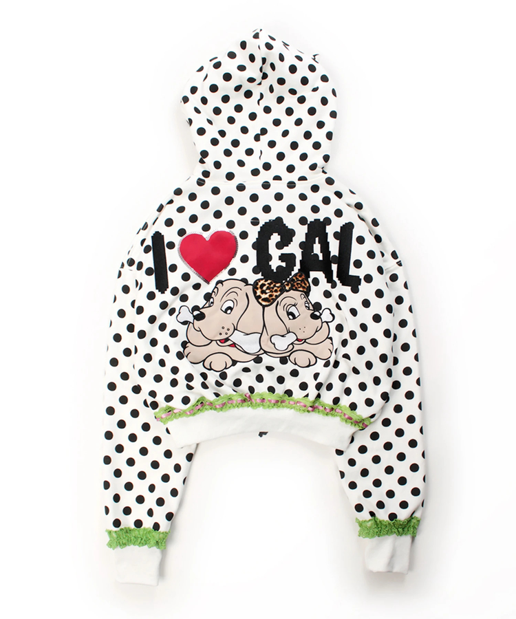 JACKROSE(ジャックローズ) |GALFY/ガルフィー ポップポップI LOVE GALパーカー(WOMENS)