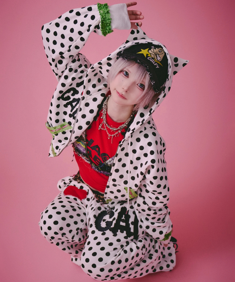 JACKROSE(ジャックローズ) |GALFY/ガルフィー ポップポップI LOVE GALパーカー(WOMENS)