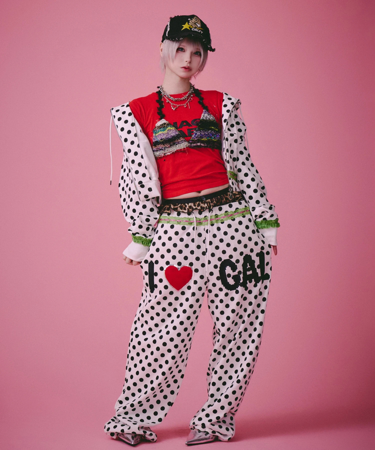 JACKROSE(ジャックローズ) |GALFY/ガルフィー ポップポップI LOVE GALパーカー(WOMENS)