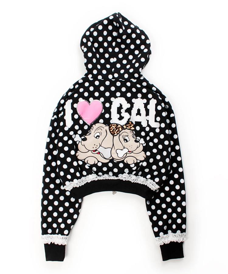 JACKROSE(ジャックローズ) |GALFY/ガルフィー ポップポップI LOVE GALパーカー(WOMENS)