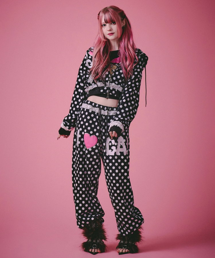 JACKROSE(ジャックローズ) |GALFY/ガルフィー ポップポップI LOVE GALパーカー(WOMENS)