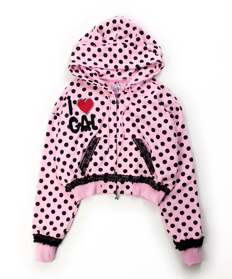 JACKROSE(ジャックローズ) |GALFY/ガルフィー ポップポップI LOVE GALパーカー(WOMENS)