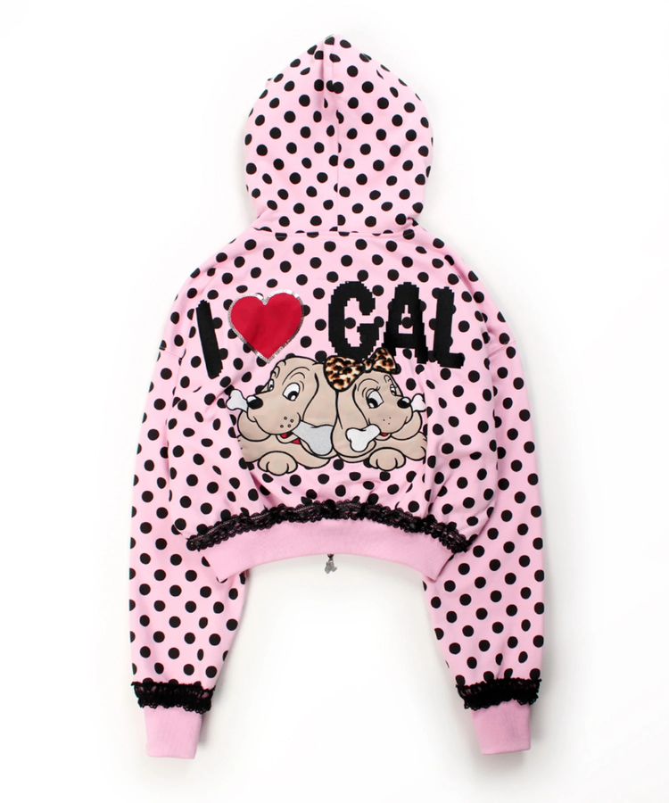 JACKROSE(ジャックローズ) |GALFY/ガルフィー ポップポップI LOVE GALパーカー(WOMENS)