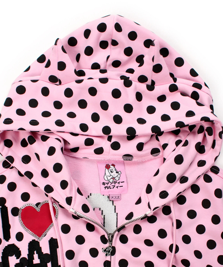 JACKROSE(ジャックローズ) |GALFY/ガルフィー ポップポップI LOVE GALパーカー(WOMENS)