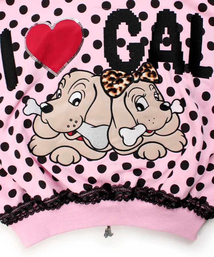 JACKROSE(ジャックローズ) |GALFY/ガルフィー ポップポップI LOVE GALパーカー(WOMENS)