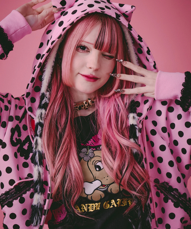 JACKROSE(ジャックローズ) |GALFY/ガルフィー ポップポップI LOVE GALパーカー(WOMENS)