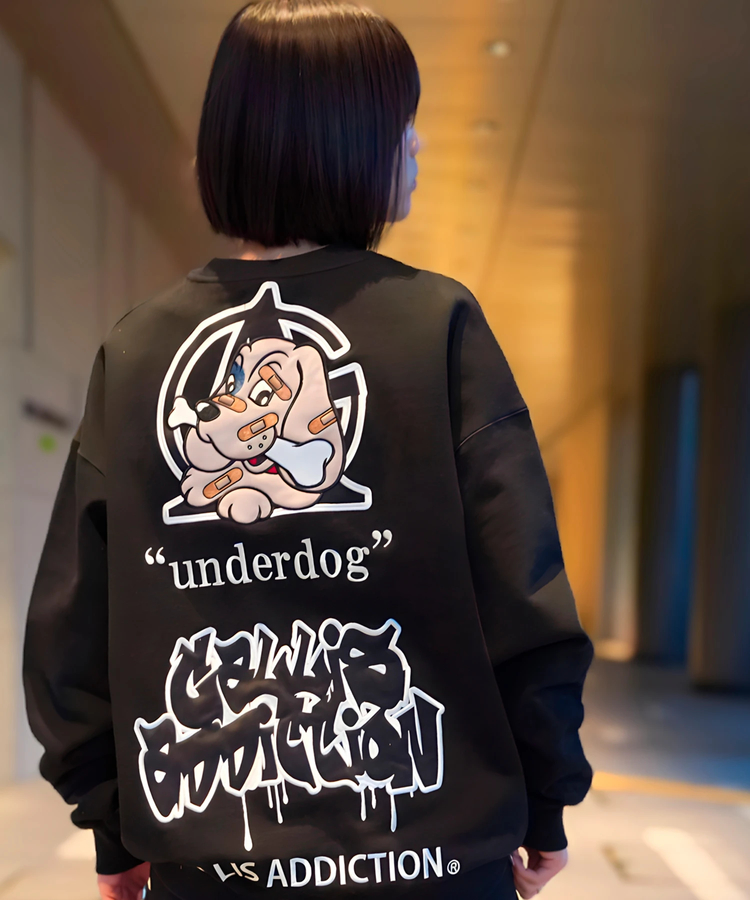 JACKROSE(ジャックローズ) |【GALFY×GALLIS ADDICTION】安定の別注クルースウェット(MENS)