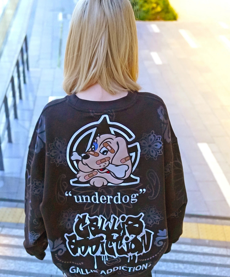 JACKROSE(ジャックローズ) |【GALFY×GALLIS ADDICTION】安定の別注クルースウェット(MENS)