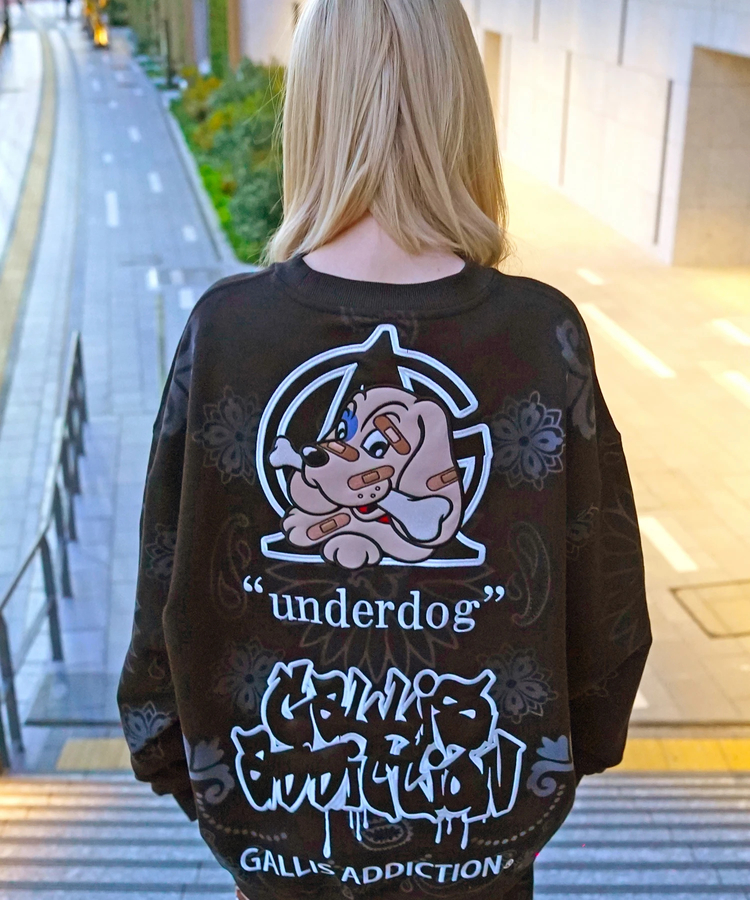 JACKROSE(ジャックローズ) |【GALFY×GALLIS ADDICTION】安定の別注クルースウェット(MENS)