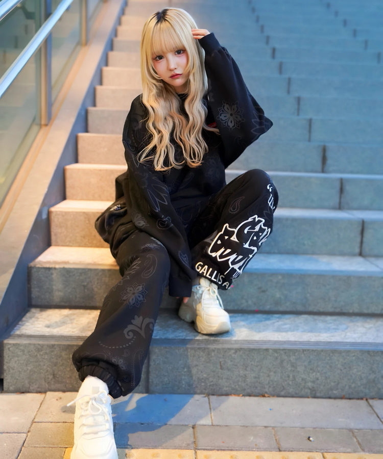 JACKROSE(ジャックローズ) |【GALFY×GALLIS ADDICTION】安定の別注クルースウェット(MENS)