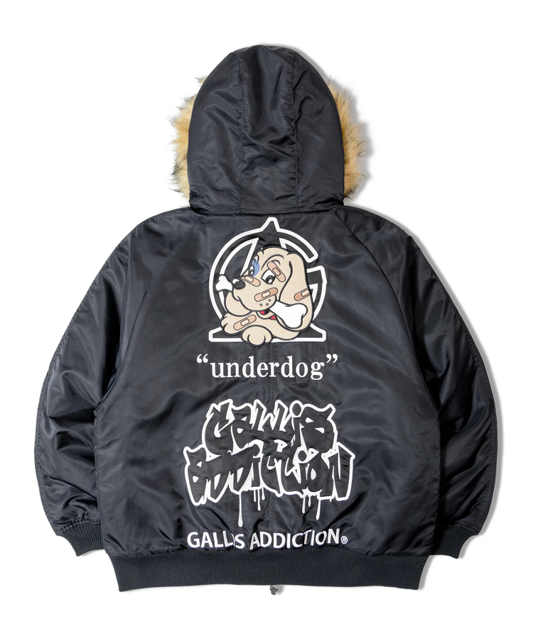 JACKROSE(ジャックローズ) |【GALFY×GALLIS ADDICTION】安定の別注フードにファーブルゾン(MENS)