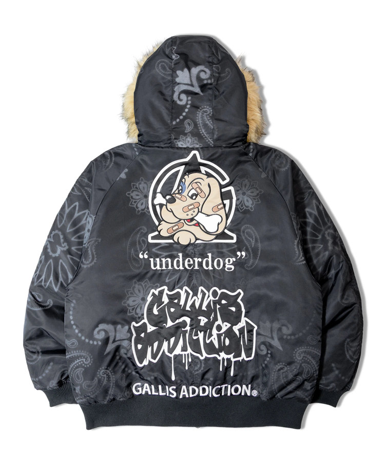 JACKROSE(ジャックローズ) |【GALFY×GALLIS ADDICTION】安定の別注フードにファーブルゾン(MENS)