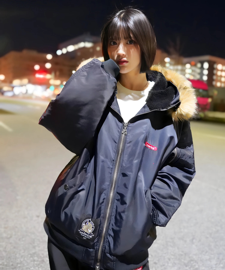 JACKROSE(ジャックローズ) |【GALFY×GALLIS ADDICTION】安定の別注フードにファーブルゾン(MENS)