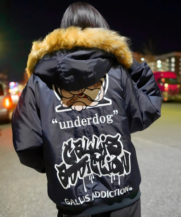 JACKROSE(ジャックローズ) |【GALFY×GALLIS ADDICTION】安定の別注フードにファーブルゾン(MENS)