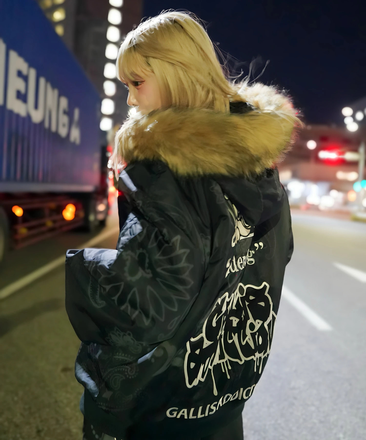 JACKROSE(ジャックローズ) |【GALFY×GALLIS ADDICTION】安定の別注フードにファーブルゾン(MENS)