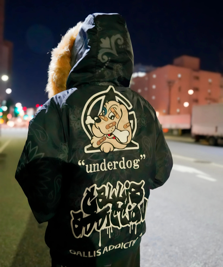 JACKROSE(ジャックローズ) |【GALFY×GALLIS ADDICTION】安定の別注フードにファーブルゾン(MENS)