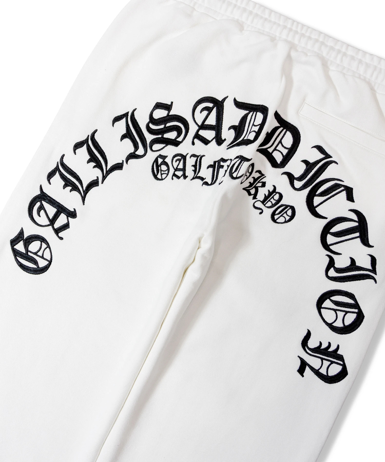 JACKROSE(ジャックローズ) |【GALFY×GALLIS ADDICTION】安心ロゴのスウェットパンツ(MENS)
