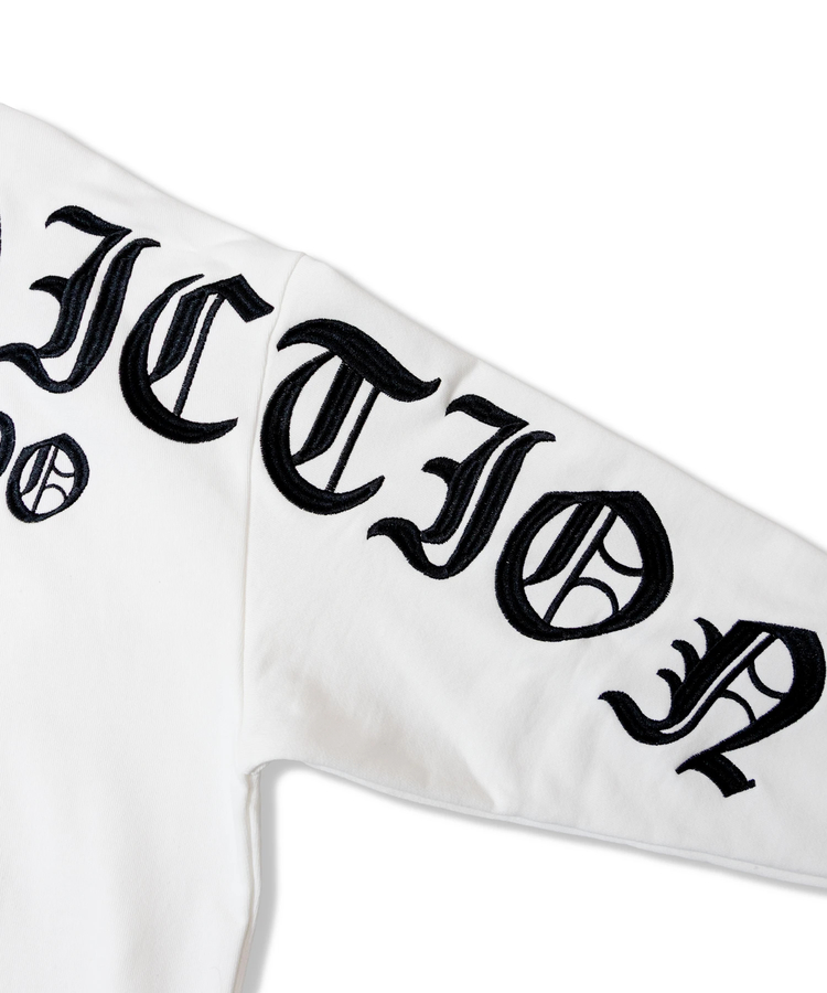 JACKROSE(ジャックローズ) |【GALFY×GALLIS ADDICTION】安心の背中ロゴのジップパーカー(MENS)