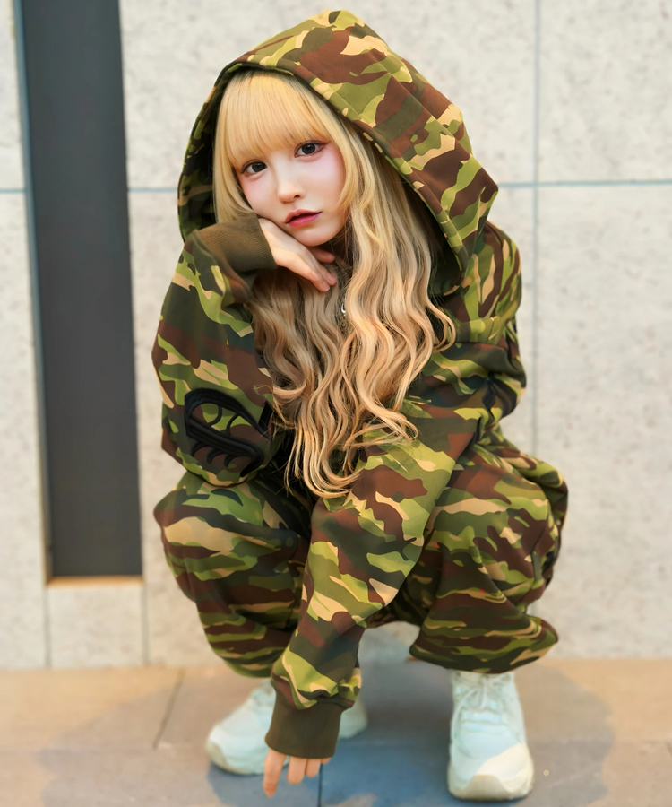 JACKROSE(ジャックローズ) |【GALFY×GALLIS ADDICTION】安心の背中ロゴのジップパーカー(MENS)