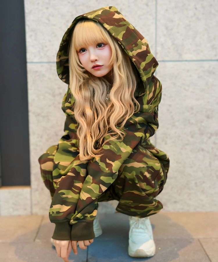 JACKROSE(ジャックローズ) |【GALFY×GALLIS ADDICTION】安心の背中ロゴのジップパーカー(MENS)