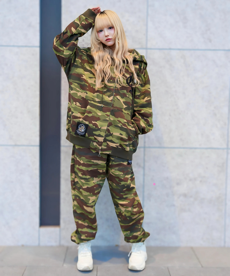 JACKROSE(ジャックローズ) |【GALFY×GALLIS ADDICTION】安心の背中ロゴのジップパーカー(MENS)